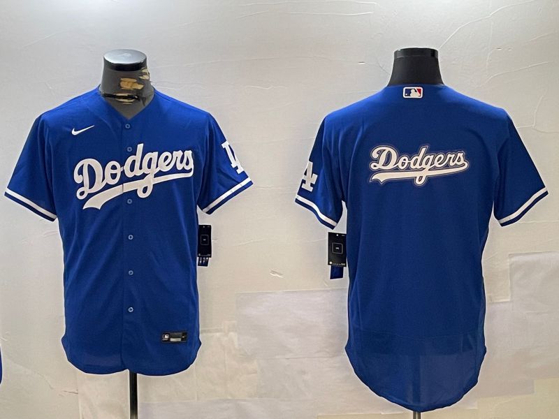 Men Los Angeles Dodgers Blank Blue Elite 2024 Nike MLB Jersey style 12165->los angeles dodgers->MLB Jersey